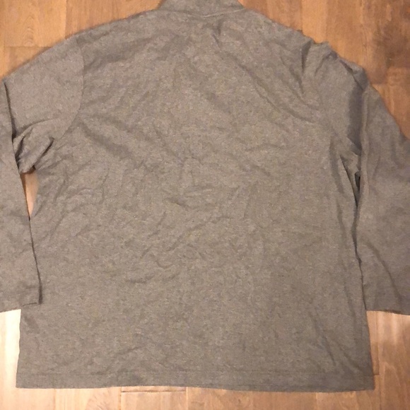 Daniel Cremieux  1/4 zip Signature Collection gray herringbone XXL 100% cotton - Picture 8 of 8